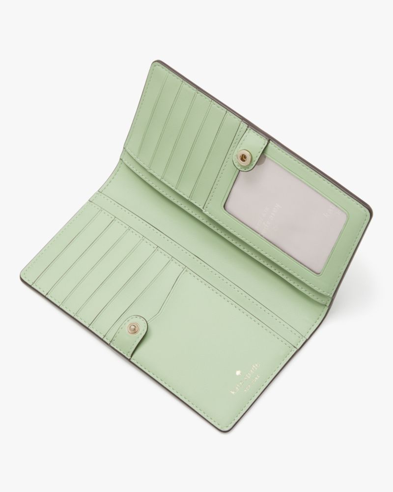 Green kate best sale spade wallet