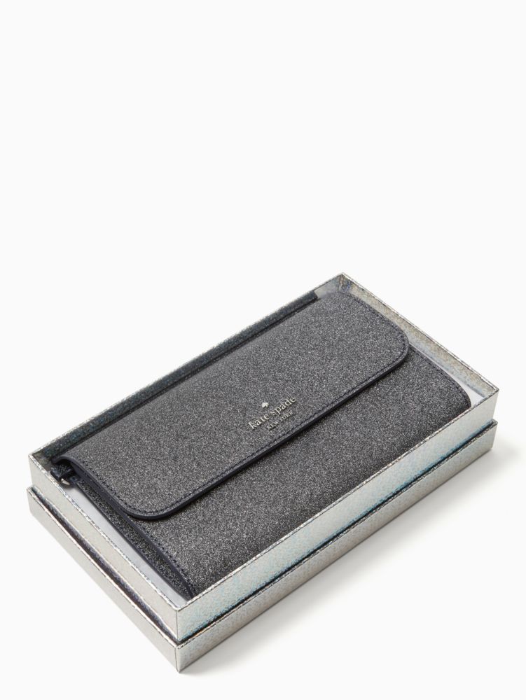 Kate Spade,Lola Glitter Boxed Medium Phone Wristlet,