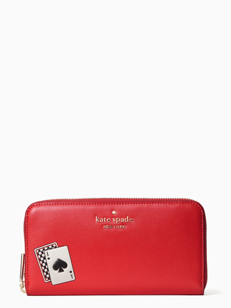 Lucky Draw Large Continental Wallet | Kate Spade Outlet
