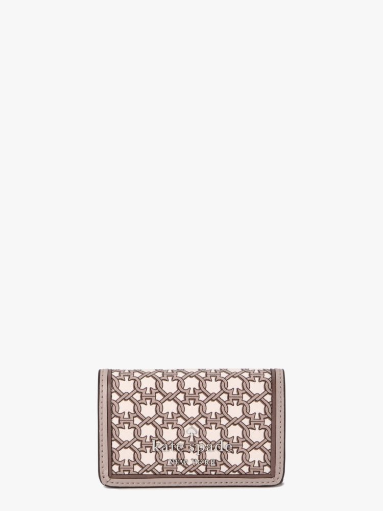 Kate Spade,スペード リンク キー ホルダー,財布小物,ホワイトマルチ