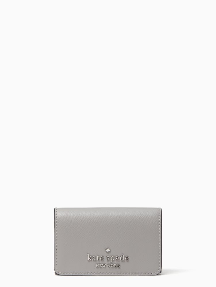 Kate Spade,ステイシー カラーブロック キー ホルダー,財布小物,ニンバスグレーマルチ