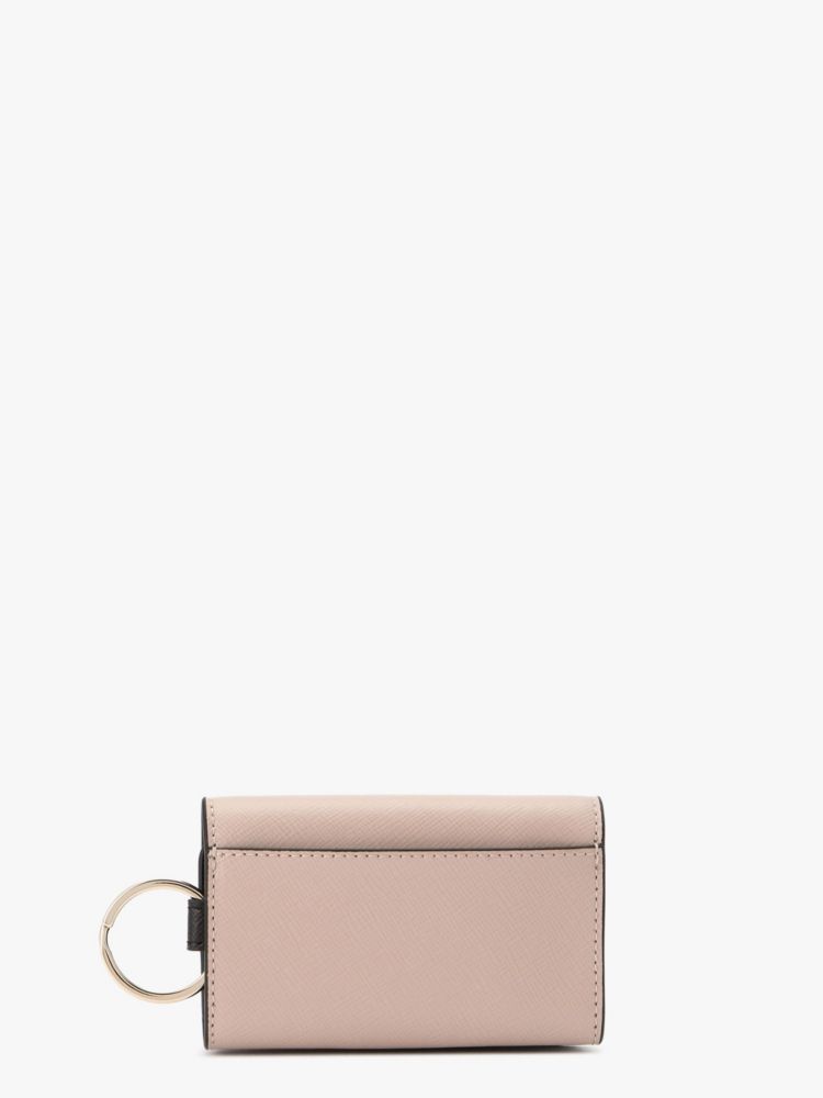 Kate Spade,ステイシー カラーブロック キー ホルダー,財布小物,ウォームベージュマルチ