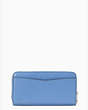 Kate Spade,Leila Large Continental Wallet,Fresh Blueberry