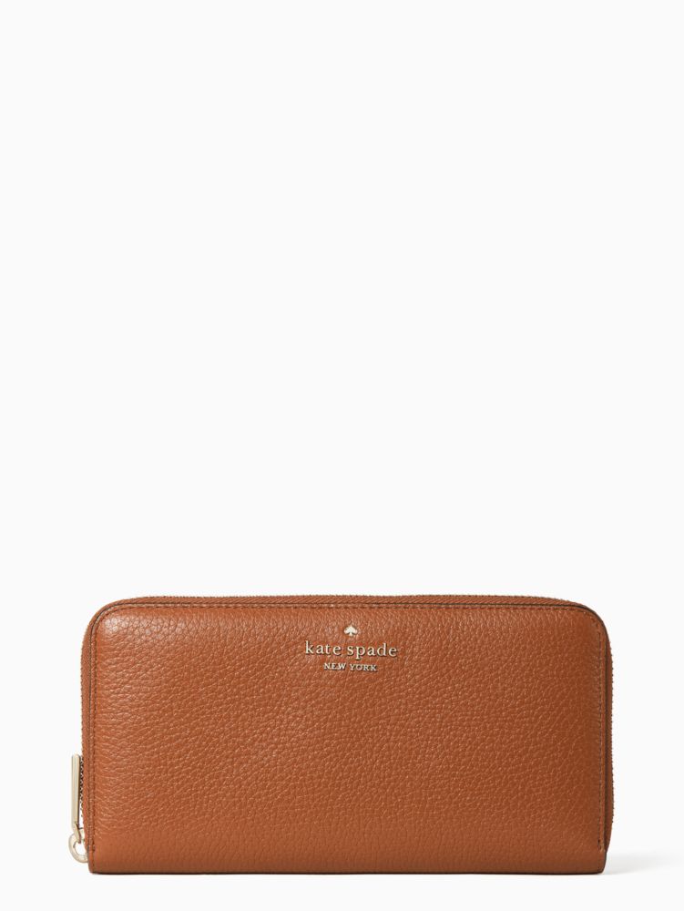 Warm Gingerbread Leila Large Continental Wallet