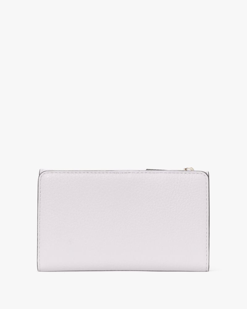 Kate Spade,Leila Small Slim Bifold Wallet,Lilac Moonlight