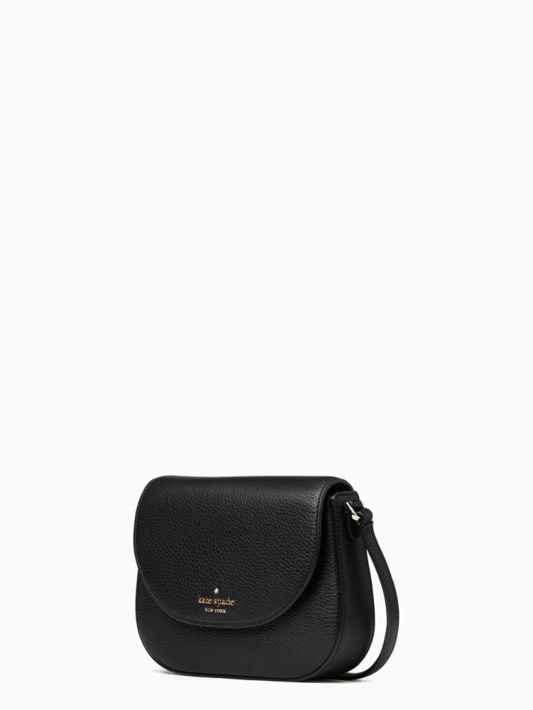 kate spade handbag for women Leila small flap crossbody bag, Black:  Handbags