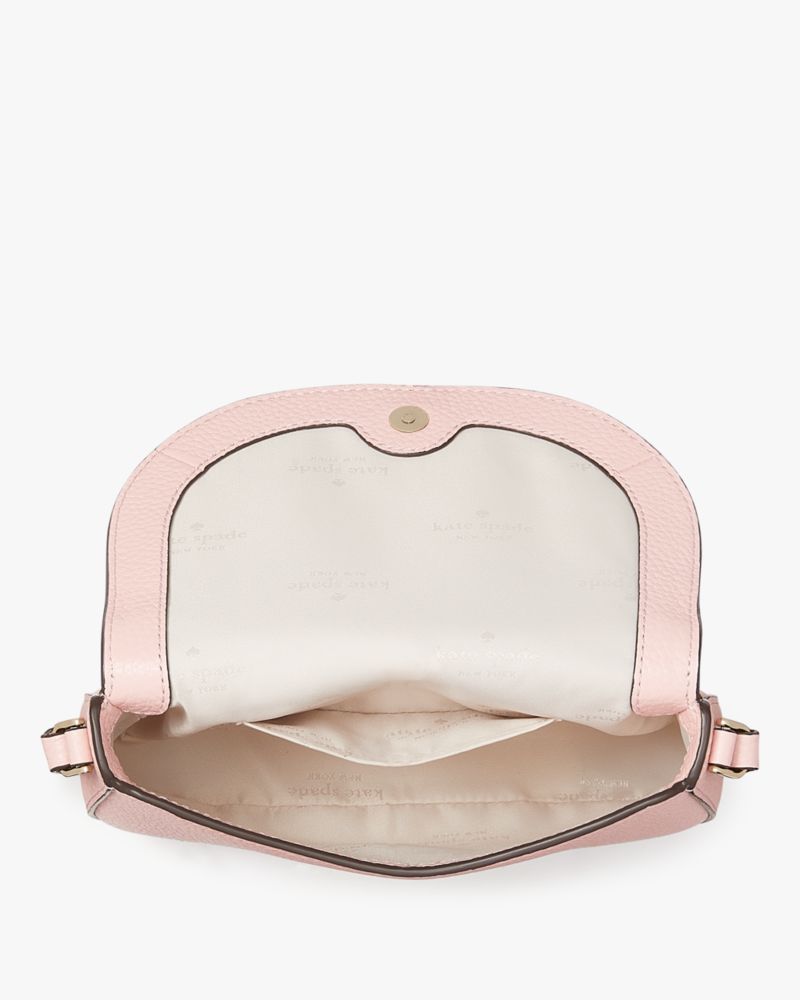 Kate Spade,leila mini flap crossbody,crossbody bags,Tea Rose