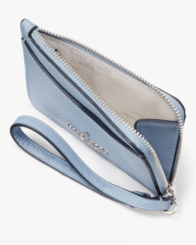 Kate spade frosted blue wallet new arrivals