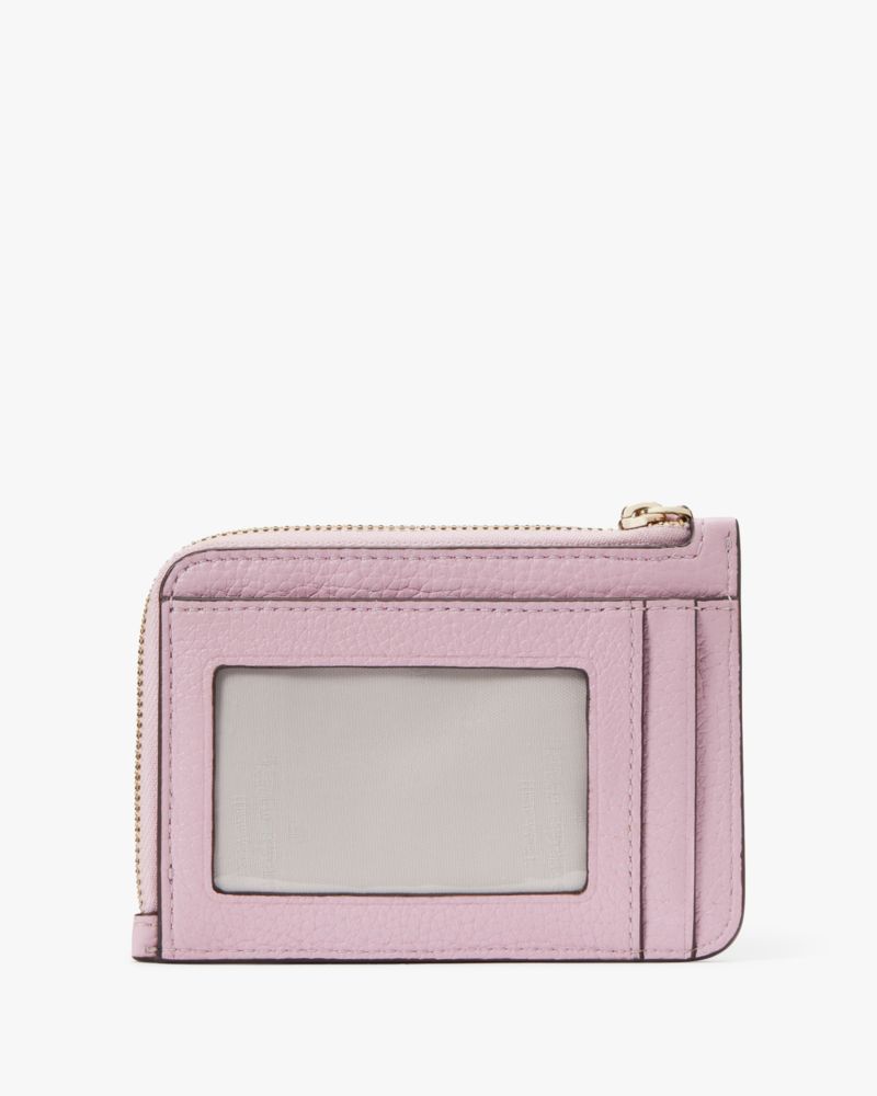 Kate Spade light pink keychain cardholder/wallet