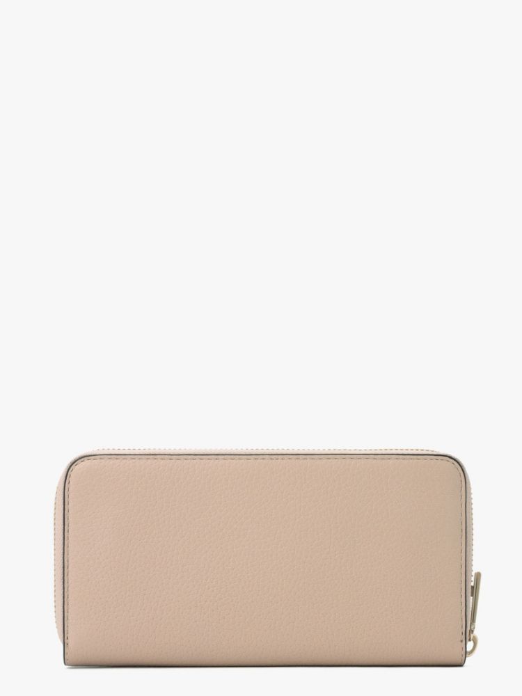 Kate Spade,レイラ カラーブロック ラージ　コンチネンタル ウォレット,財布小物,ウォームベージュマルチ