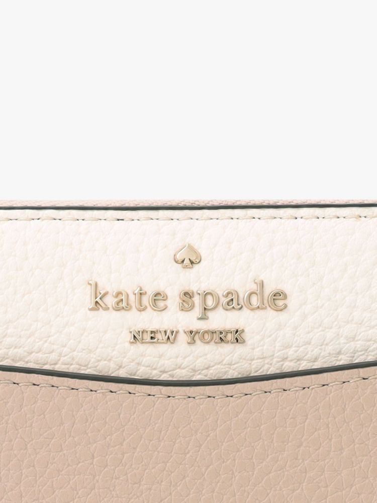 Kate Spade,レイラ カラーブロック ラージ　コンチネンタル ウォレット,財布小物,ウォームベージュマルチ