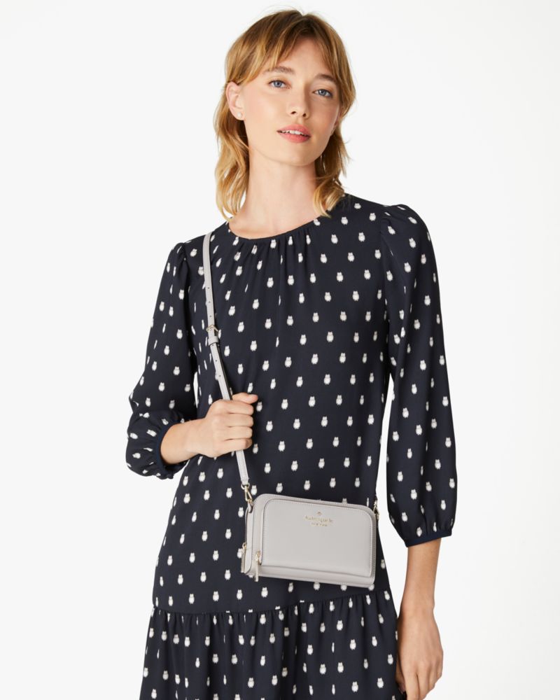 Kate Spade Staci Dual Zip Around Crossbody ONLY $59 (Reg $259) - Daily  Deals & Coupons