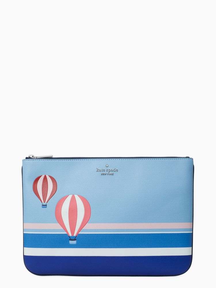 Hot Air Balloon Large Zip Pouch