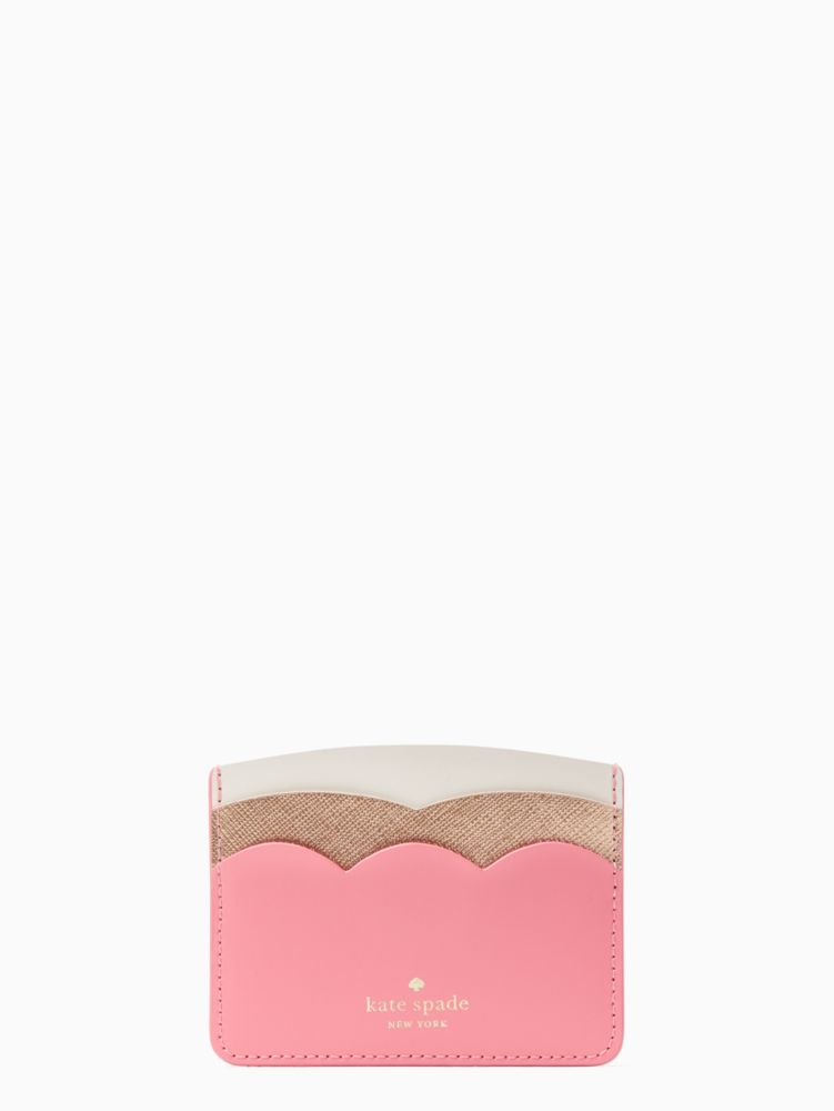 Kate spade pink card holder sale