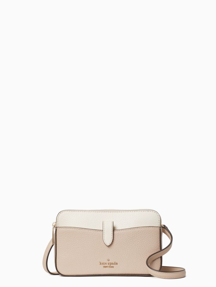 レイラ カラーブロック スモール タブ クロスボディ, Warm Beige Multi, Product