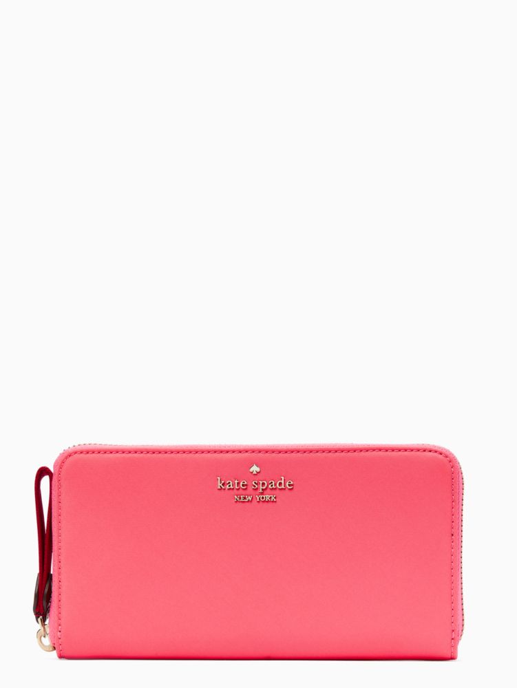 Kate Spade,chelsea nylon large continental wallet,