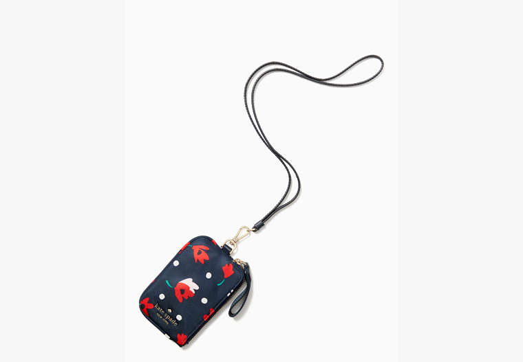 Kate Spade,chelsea whimsy floral cardcase lanyard,travel accessories,