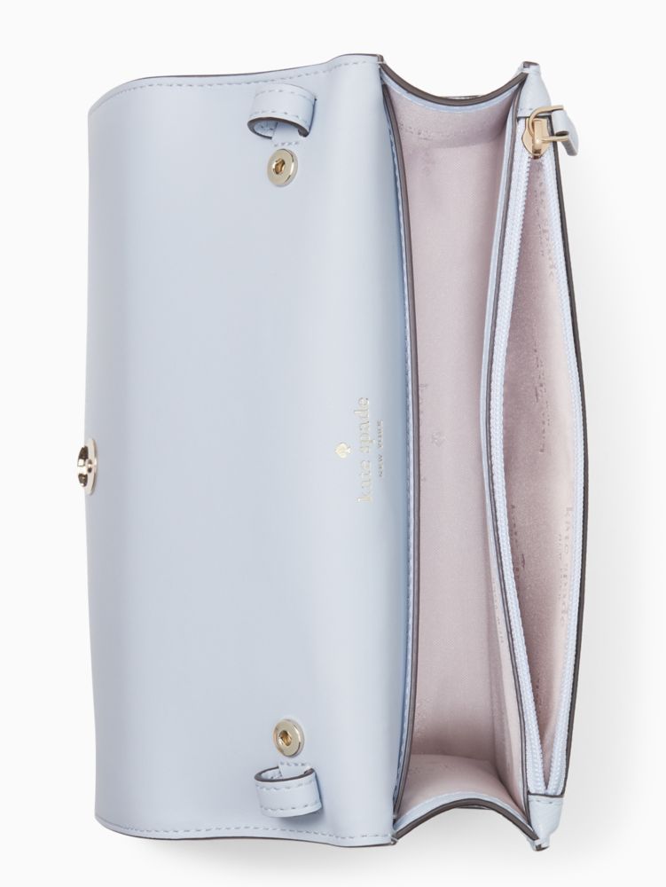 KATE SPADE STACI SMALL FLAP CROSSBODY PHONE PALE HYDRANGEA – Synnex FPT