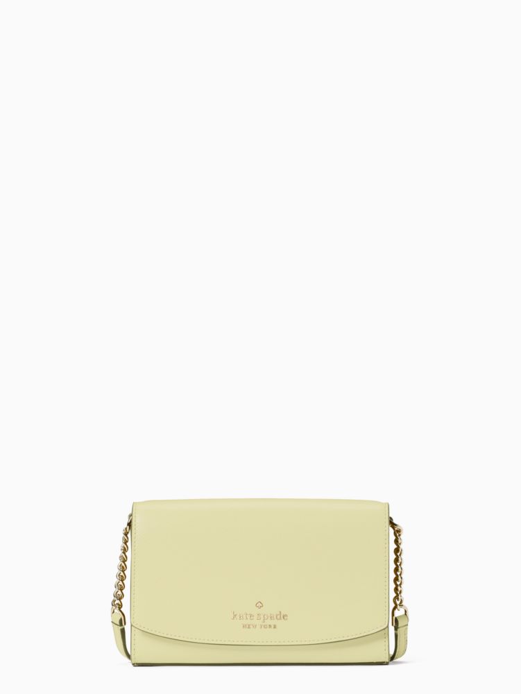 Kate Spade,ステイシー スモール フラップ クロスボディ,バッグ,レモンフォンダン image number 0