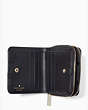 Kate Spade,natalia small zip around wallet,Black