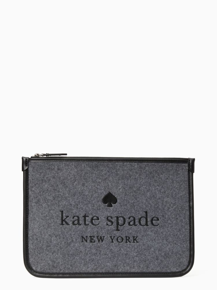 Kate spade large pouch new arrivals