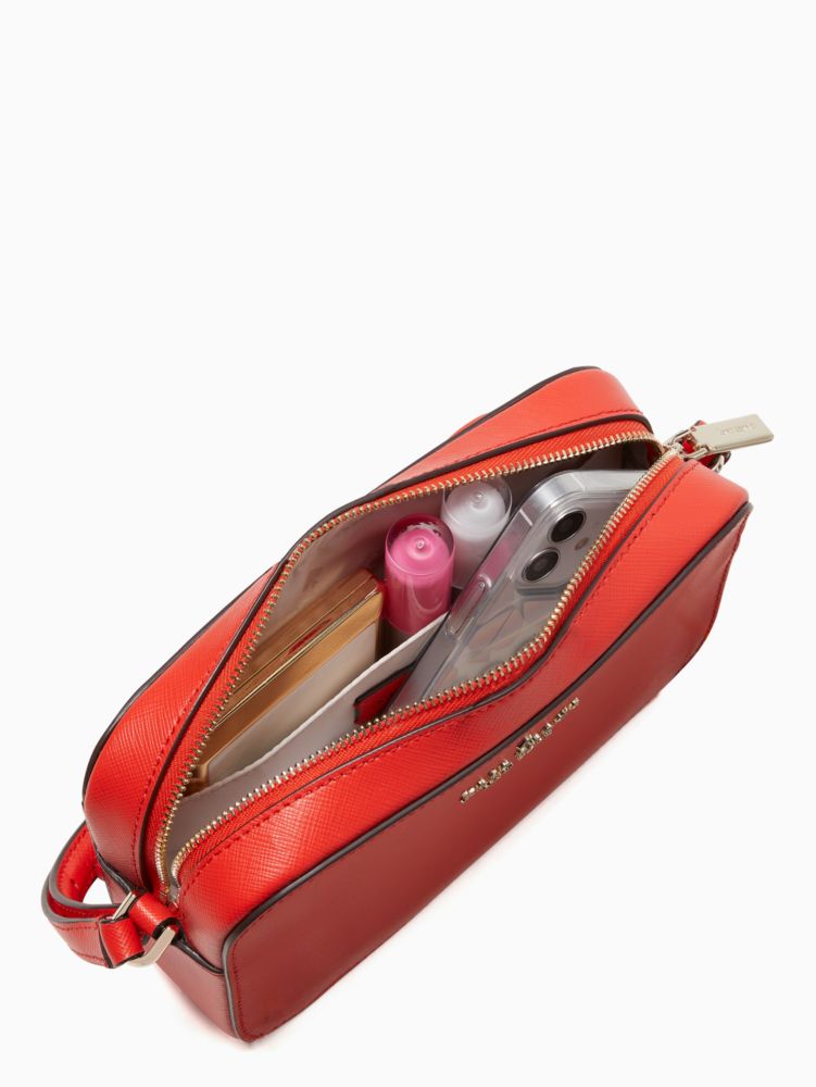 KS Staci Saffiano Leather Mini Camera Bag 💯 authentic, Women's