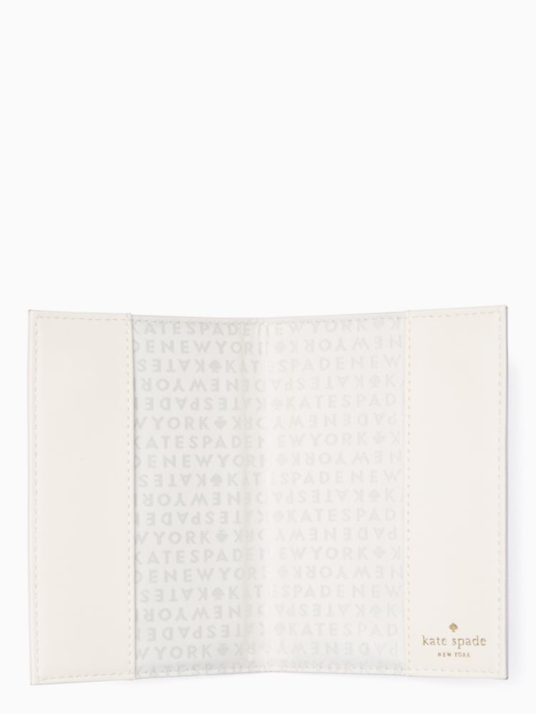 Kate Spade,mikas pond passport holder,Plum Dawn