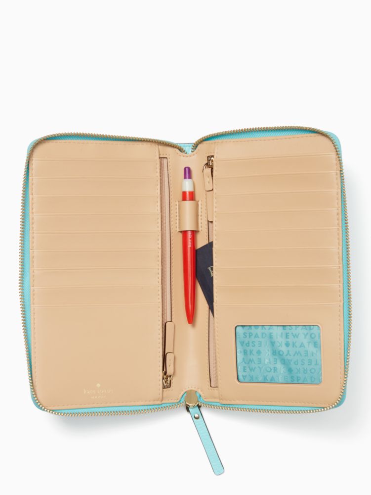 Kate spade large travel wallet new arrivals