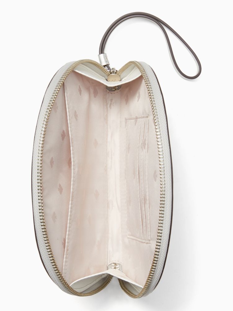 Larchmont Avenue Breezy Floral Half Moon Wristlet, , Product