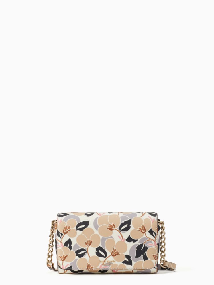 Kate Spade New York Breezy Floral Small Cameron Leather Bi-fold