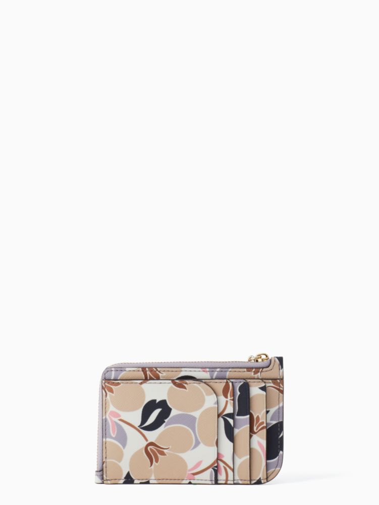 Cameron Breezy Floral Medium L Zip Card Holder | Kate Spade New York