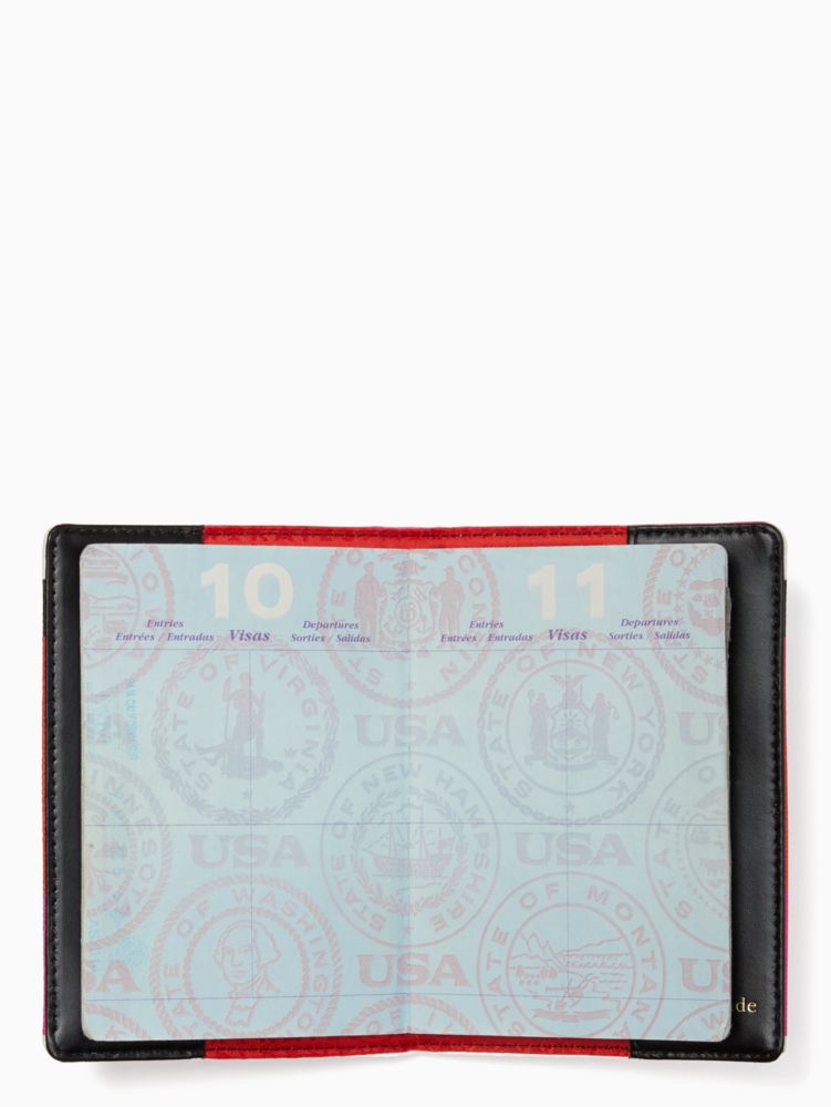 Shore Street Bonita Stripe Passport Holder, , Product