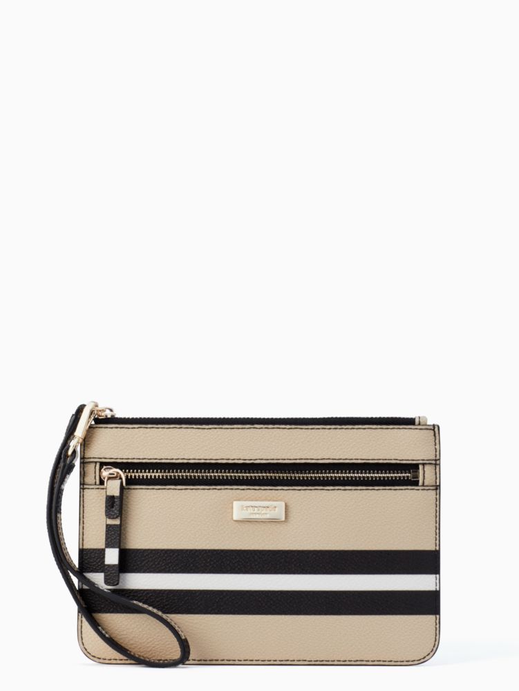 Kate Spade,shore street ottoman stripe tinie,wristlets & pouches,