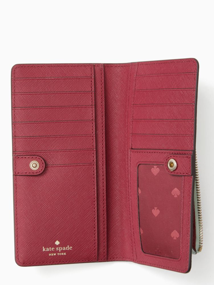 Kate spade snap discount wallet