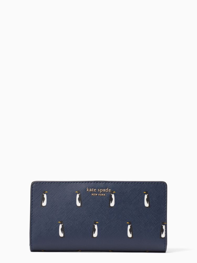 kate spade penguin wallet