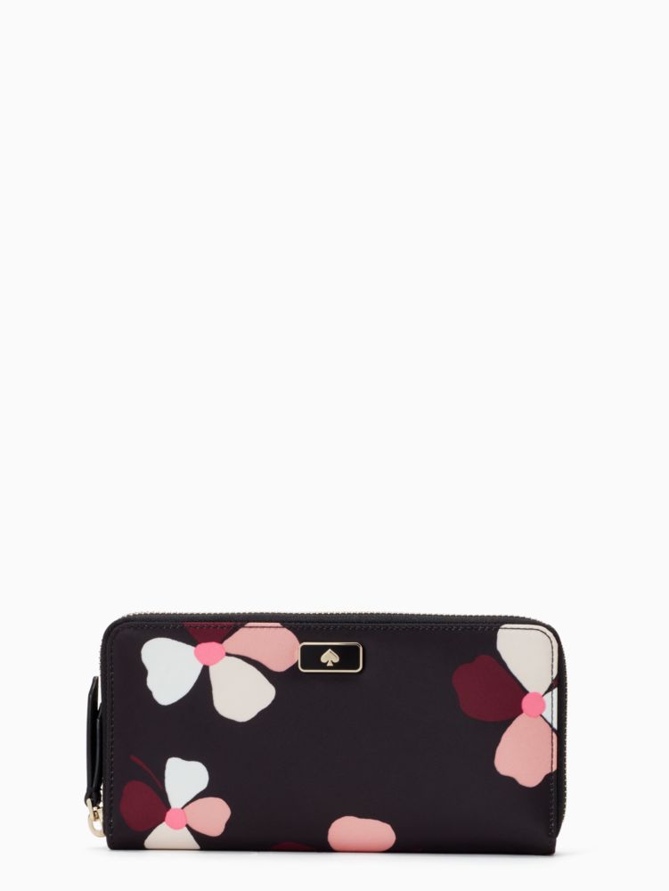 Dawn Dusk Buds Large Continental Wallet Kate Spade Outlet