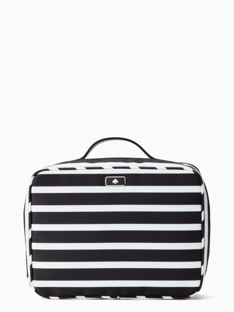 Kate Spade,dawn sailing stripe travel cosmetic,