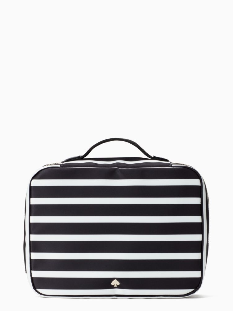Kate Spade,dawn sailing stripe cosmetic set,