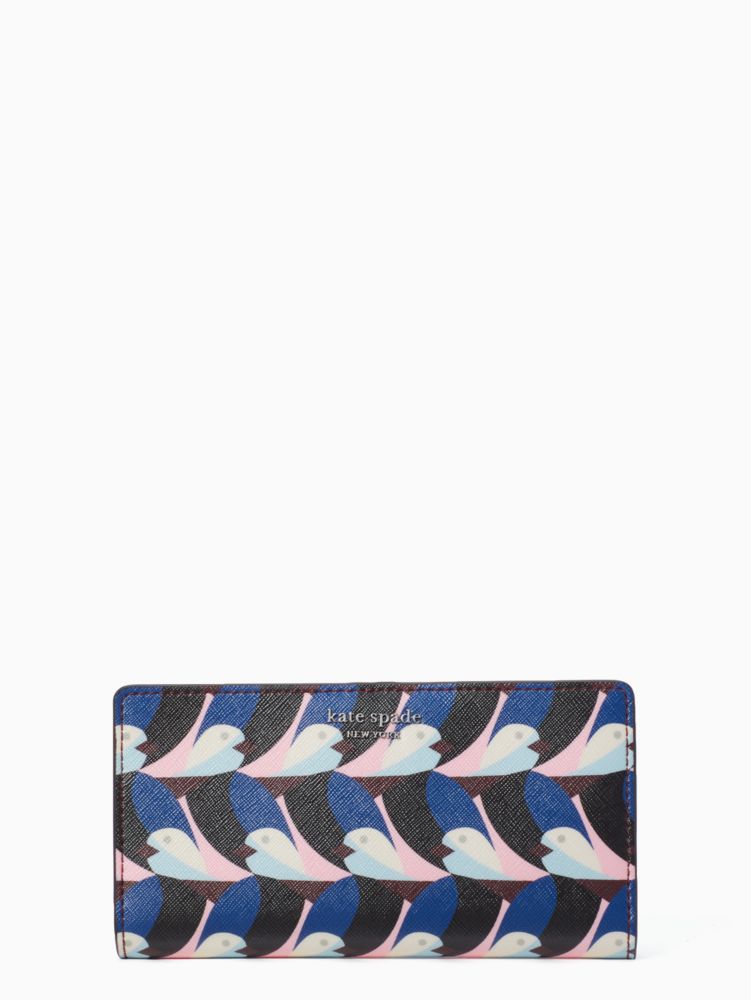 Kate spade bird wallet sale