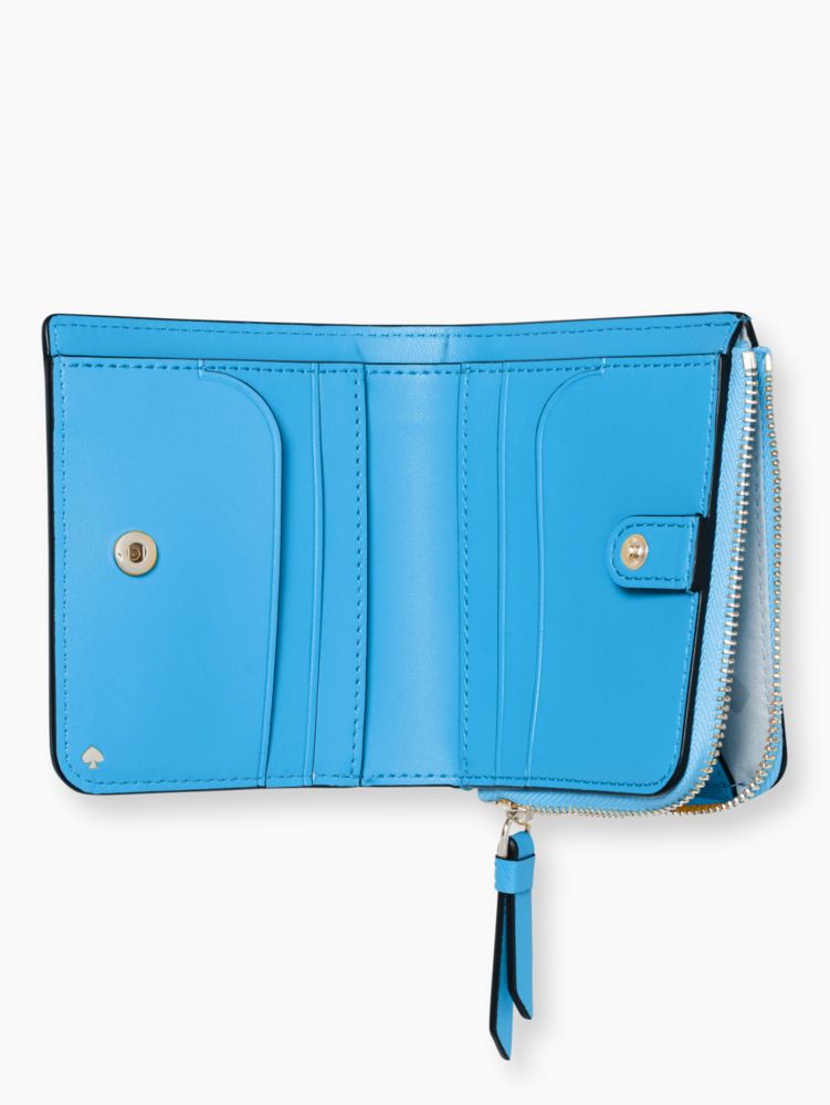 Cameron Monotone Small L Zip Bifold Wallet | Kate Spade Outlet