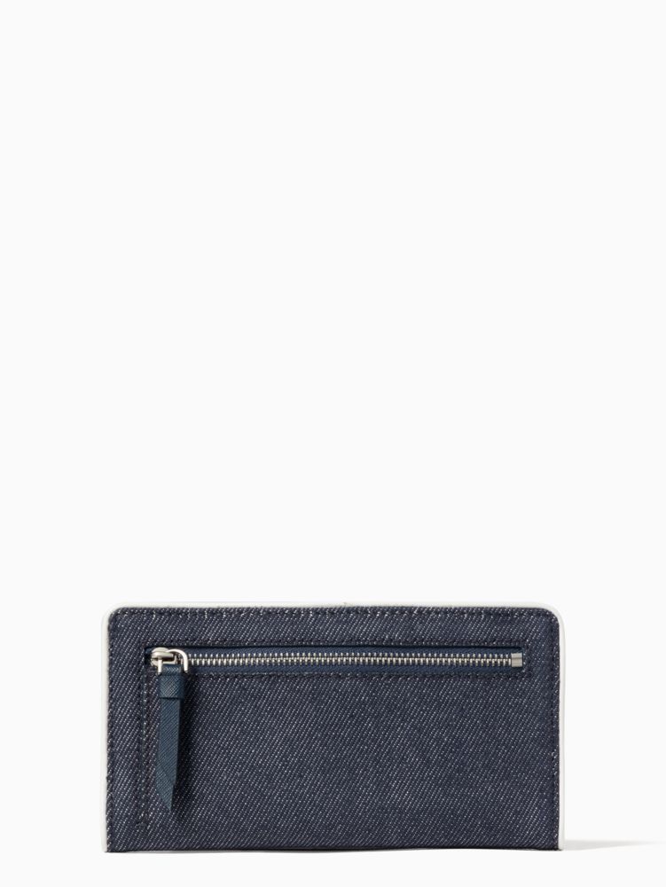 Kate spade 2024 denim wallet