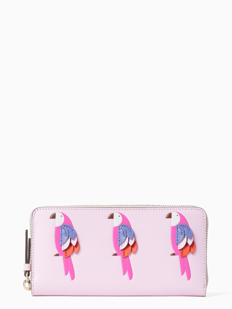 Kate Spade Large 2024 Wallet Flock Party