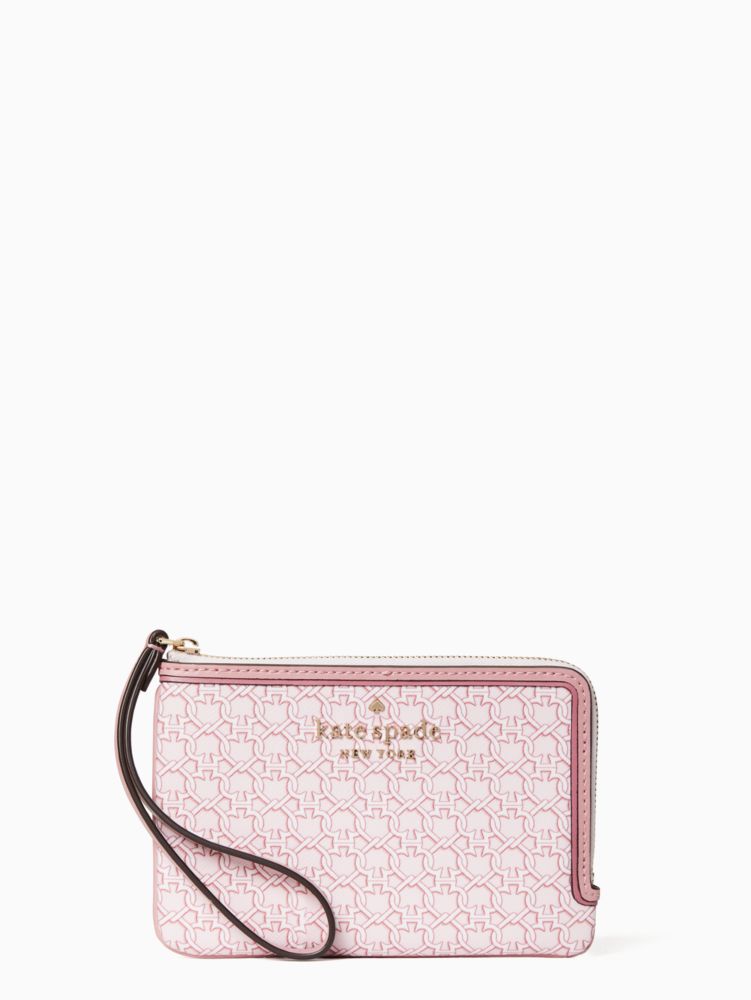 スペード リンク スモール L-ジップ リスレット, Rose Tint, Product