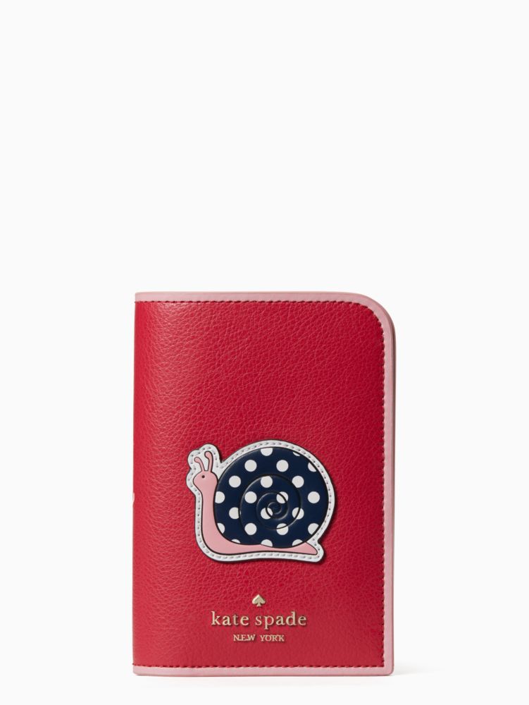 Kate Spade,enchanted forest snail passport,travel accessories,