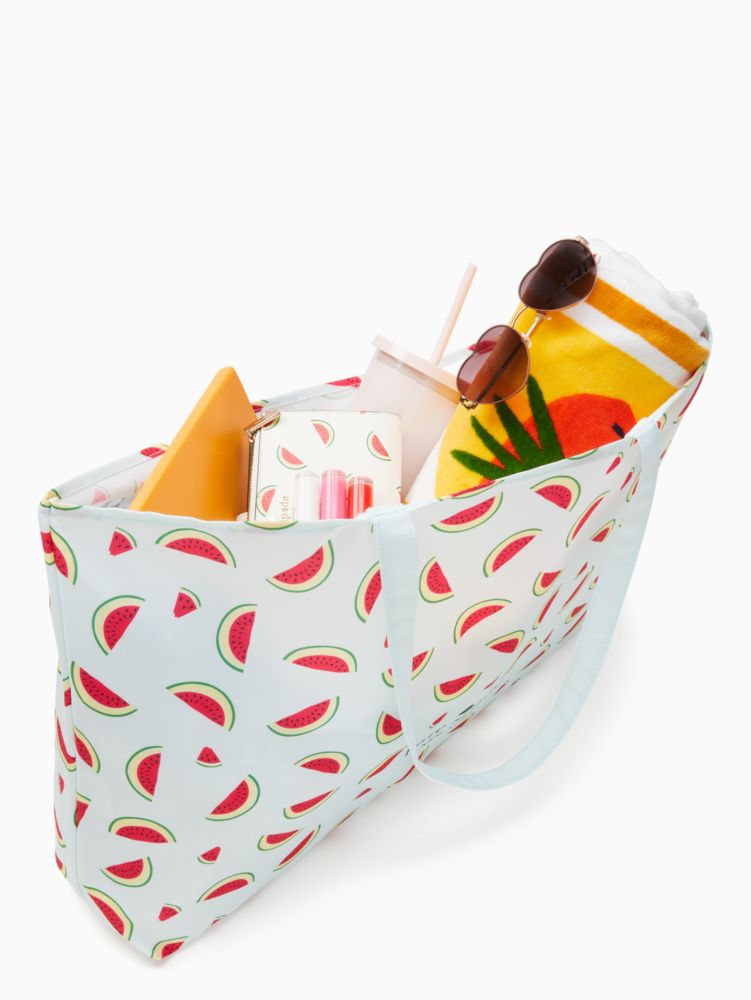 Kate Spade,Watermelon Canvas Tote,