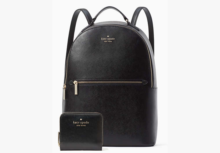 Kate Spade,Perry Leather Large Backpack Bundle, image number 0