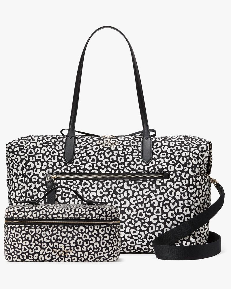 Kate spade outlet leopard tote bag