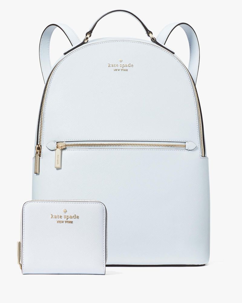 White leather clearance backpack