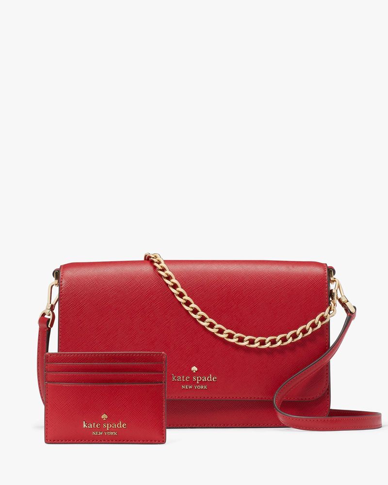 Crossbody red sale