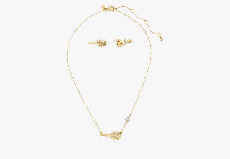 Kate Spade,Queen of the Court Tennis Pendant Bundle, image number 0